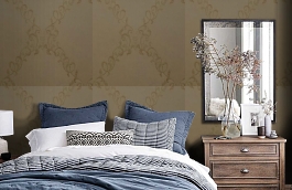 Обои 5lvd-d фото в интерьере спальни превью