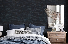 Обои 60NG-U фото в интерьере спальни превью