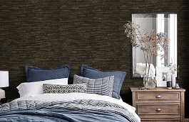 Обои 64NG-U фото в интерьере спальни превью