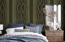 Обои 65NG-R фото в интерьере спальни превью