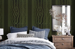 Обои 67NG-R фото в интерьере спальни превью