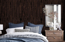 Обои 67S фото в интерьере спальни превью