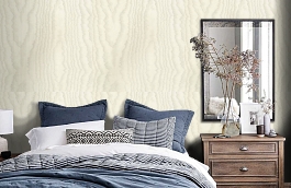 Обои 72MR-M фото в интерьере спальни превью