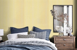 Обои 73R фото в интерьере спальни превью