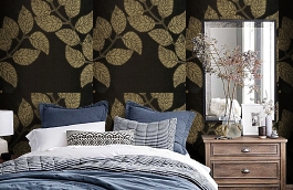 Обои 7PPV-B фото в интерьере спальни превью