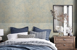 Обои 8lvd-a фото в интерьере спальни превью