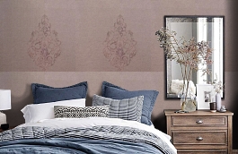 Обои 9lvd-c фото в интерьере спальни превью