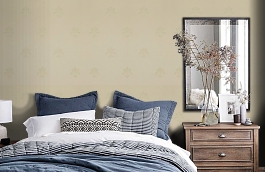 Обои KTE10010 фото в интерьере спальни превью