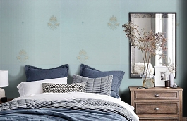 Обои SV23 фото в интерьере спальни превью