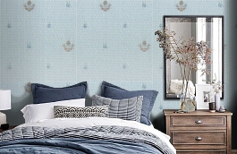 Обои SV24 фото в интерьере спальни превью