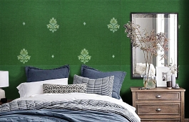 Обои SV63 фото в интерьере спальни превью