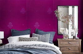 Обои SV73 фото в интерьере спальни превью