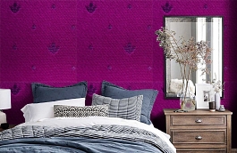 Обои SV74 фото в интерьере спальни превью