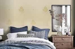 Обои SV83 фото в интерьере спальни превью