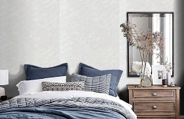 Обои DL-21D фото в интерьере спальни превью