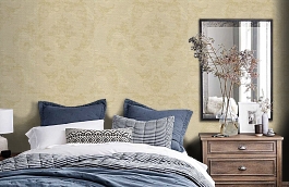Обои DL-26D фото в интерьере спальни превью