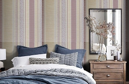 Обои KTE07005 фото в интерьере спальни превью