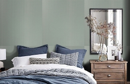 Обои 9620B2 фото в интерьере спальни превью