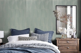 Обои 9630B2 фото в интерьере спальни превью