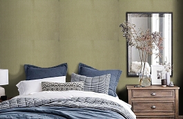 Обои KT50 фото в интерьере спальни превью