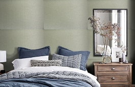 Обои KT60 фото в интерьере спальни превью