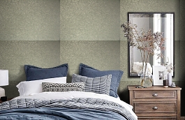 Обои KT67 фото в интерьере спальни превью