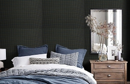 Обои KT73 фото в интерьере спальни превью