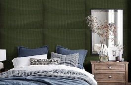 Обои KT74 фото в интерьере спальни превью