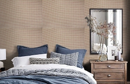 Обои KT77 фото в интерьере спальни превью