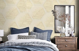 Обои 14BRD-P фото в интерьере спальни превью