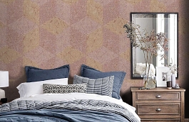 Обои 15BRD-C фото в интерьере спальни превью