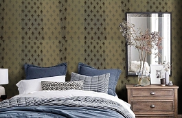 Обои 10 FEL-R фото в интерьере спальни превью