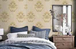 Обои 1CRE-G фото в интерьере спальни превью