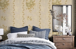 Обои 1CRE-R фото в интерьере спальни превью