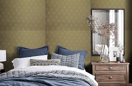 Обои 3 FEL-G фото в интерьере спальни превью