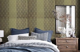 Обои 3 FEL-R фото в интерьере спальни превью