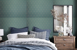 Обои 7 FEL-G фото в интерьере спальни превью