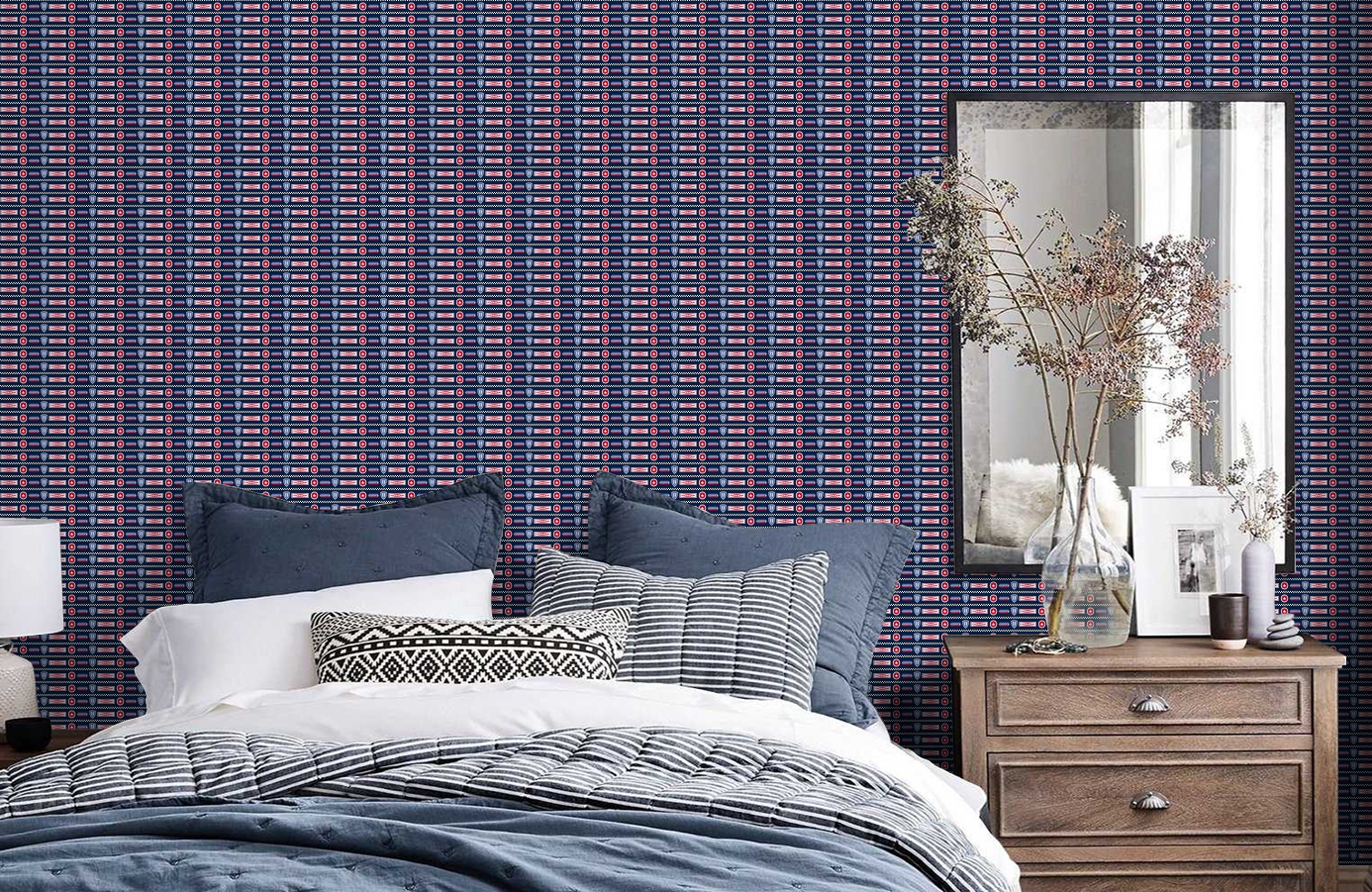 Обои 174902 фото в интерьере спальни