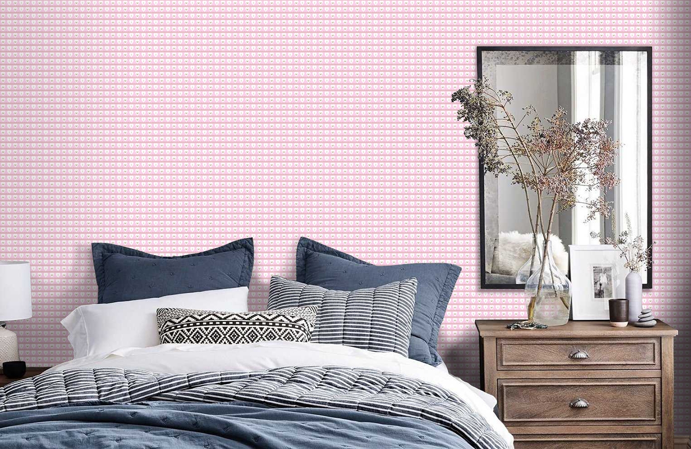 Обои 174907 фото в интерьере спальни