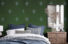 Обои 1-MA-G фото в интерьере спальни превью