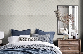 Обои 13-MA-R фото в интерьере спальни превью