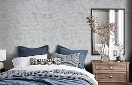 Обои 18-MA-A фото в интерьере спальни превью