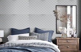 Обои 18-MA-R фото в интерьере спальни превью