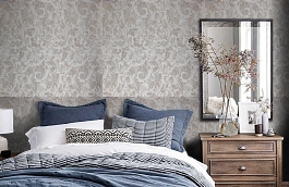 Обои 19-MA-A фото в интерьере спальни превью