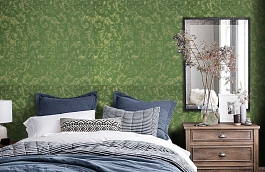 Обои 2-MA-A фото в интерьере спальни превью