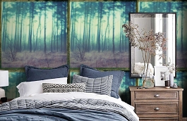 Обои 8131 фото в интерьере спальни превью