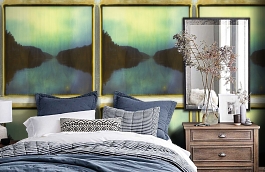 Обои 8132 фото в интерьере спальни превью