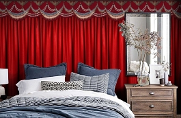 Обои P160201-3 фото в интерьере спальни превью