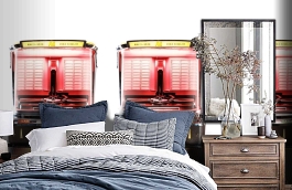 Обои P162402-3 фото в интерьере спальни превью