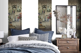 Обои 17791 фото в интерьере спальни превью